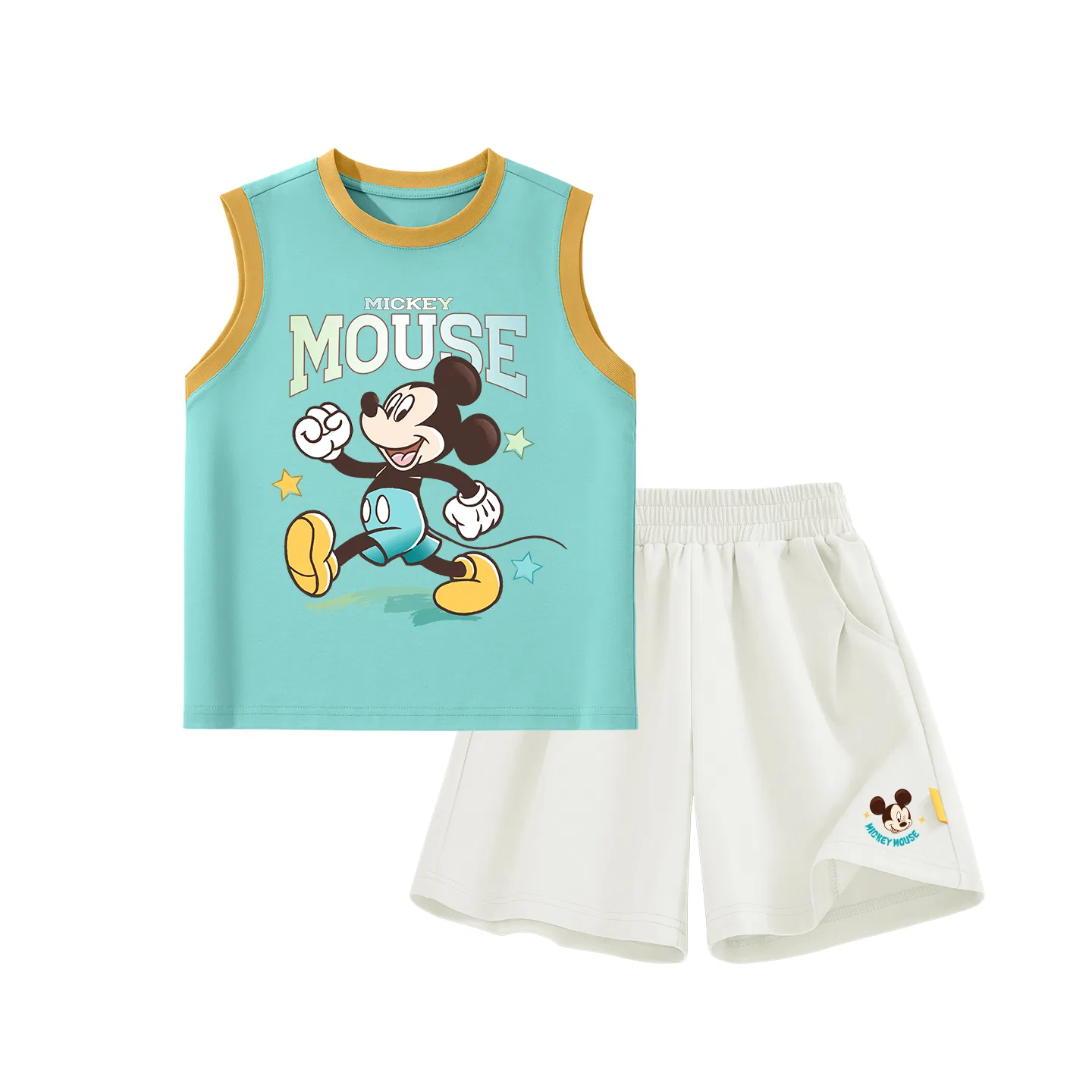 Спортивный костюм для детей Disney, Crew Neck Thin Stretch, Orange Blue