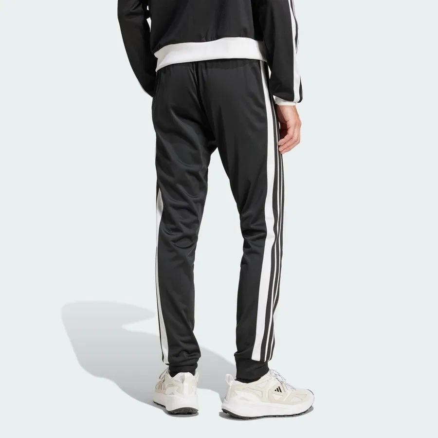 Спортивные брюки с цветными вставками Sportswear 3-Stripes Tricot Regular Fit Colorblock adidas, Черный — фото 2