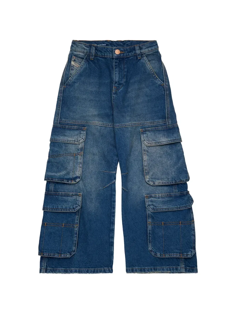 Джинсы карго D-Argjx Diesel Kids, синий