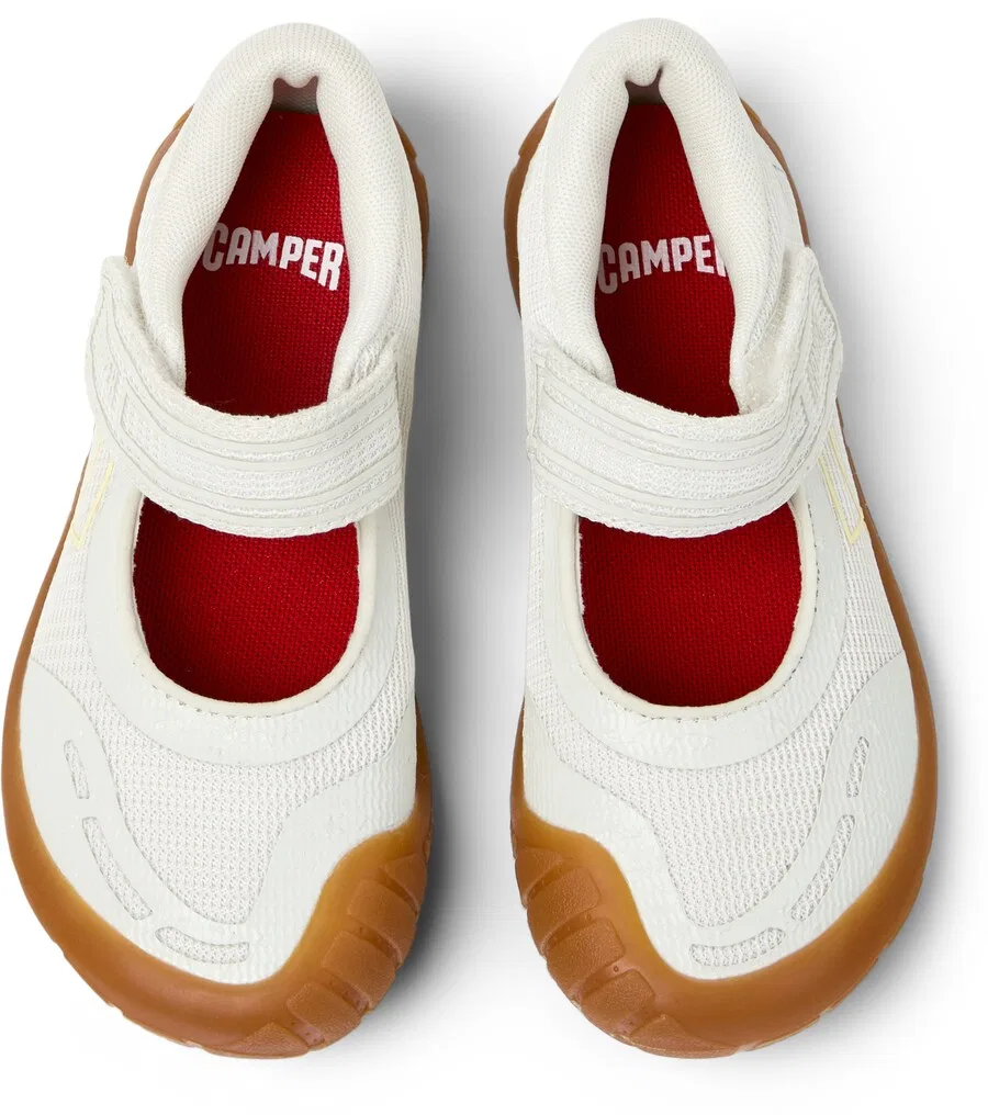 Балетки CAMPER 'Peu Path' белого цвета — фото 3