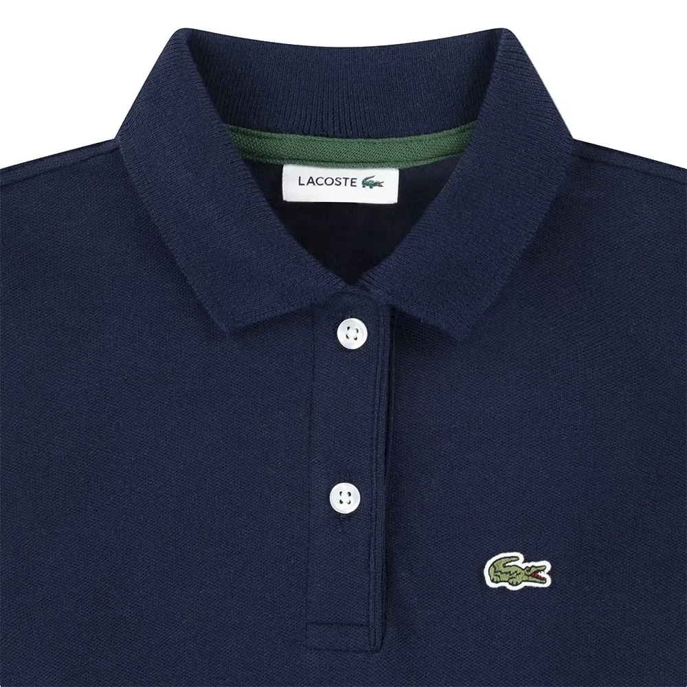 Платье с длинным рукавом Lacoste Kids, синий — фото 3