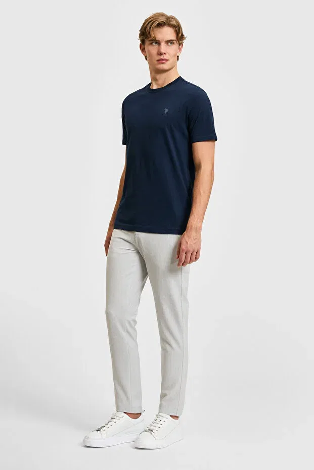 Мужские брюки из канваса U.S. Polo Assn., Light Gray — фото 3