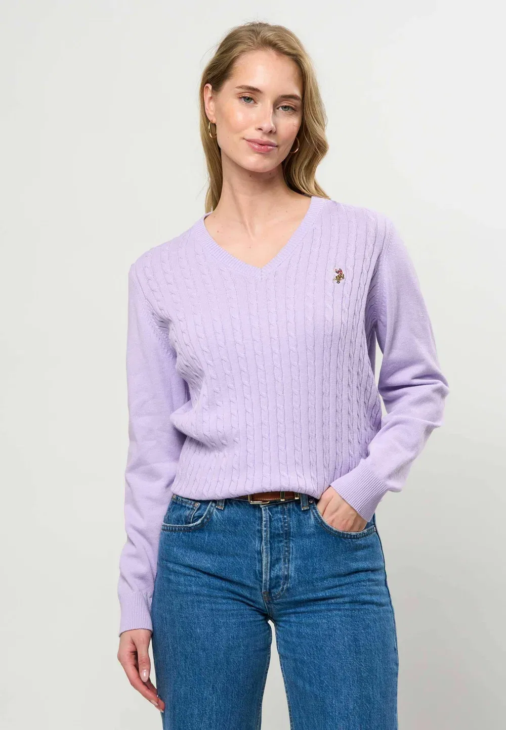 Джемпер U.S. Polo Assn., Pastel Lilac