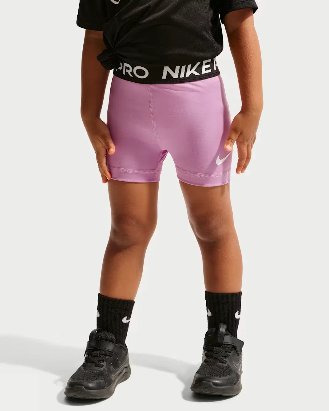 Детские шорты Dri-FIT Nike Pro, Purple — фото 2