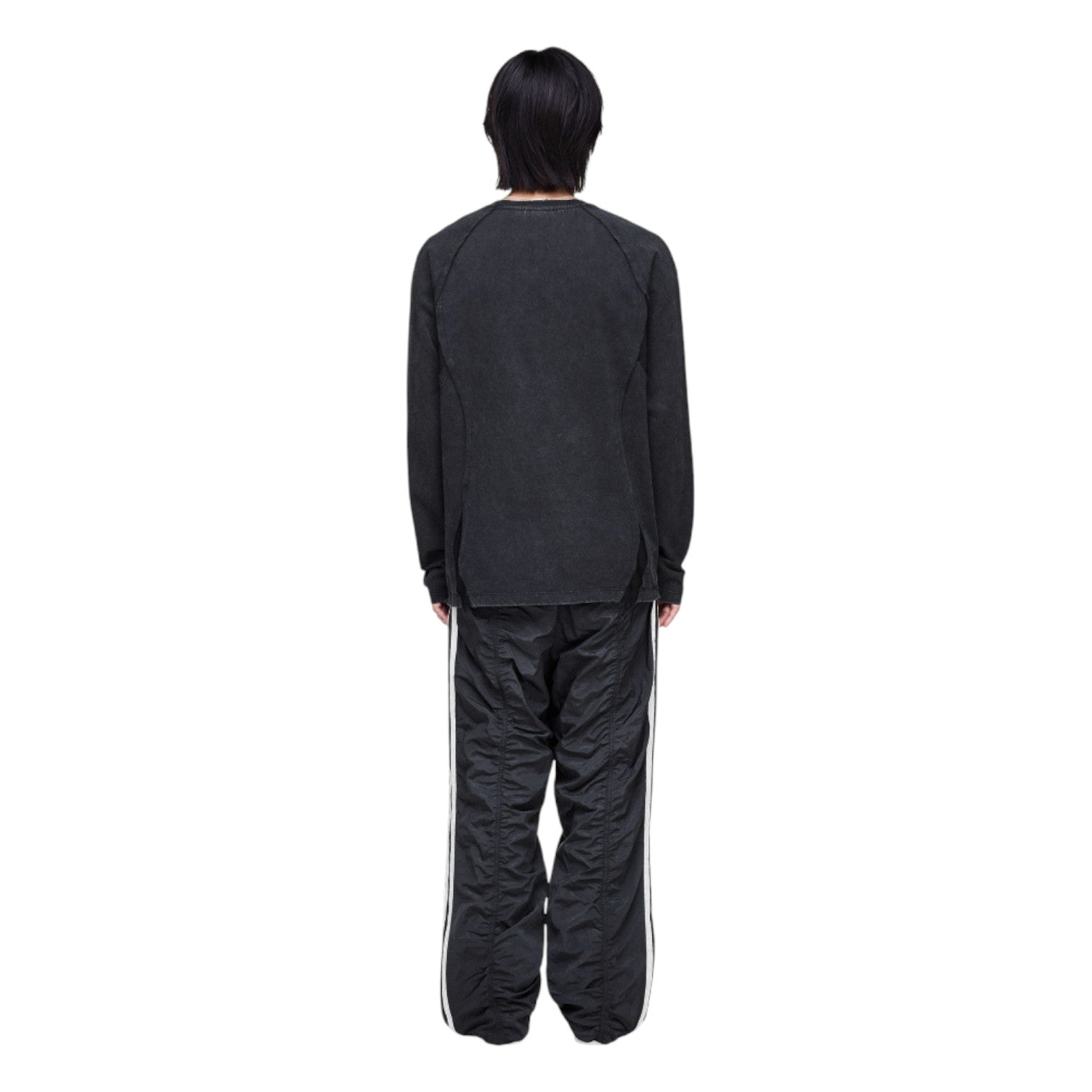 Футболка adidas x THUG CLUB TEAMGEIST Long-Sleeved T-shirt 'Black' — фото 4