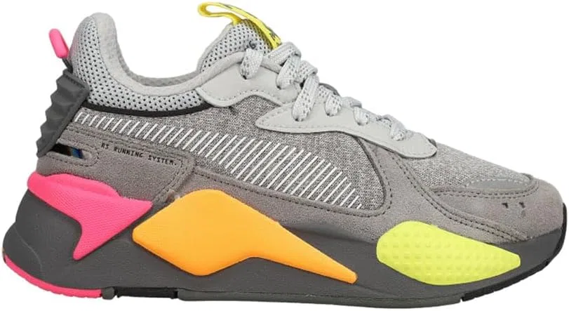 Детские кроссовки для мальчиков с принтом Rs X Highlighter PUMA, Grey