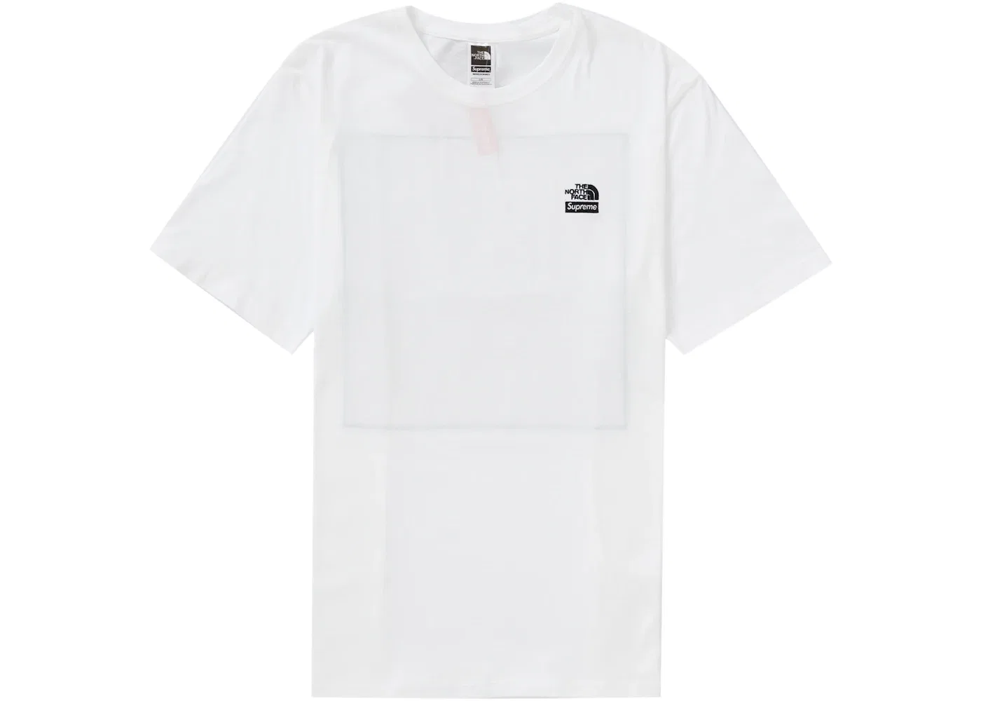 Мужская футболка с принтом Supreme The North Face Tee, White — фото 2