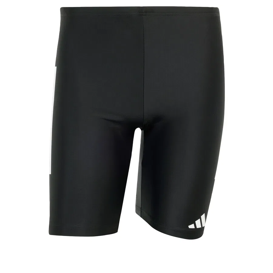 Плавки-шорты-слипы ADIDAS PERFORMANCE Skinny Athletic Swim Trunks 'Jammer' черного цвета
