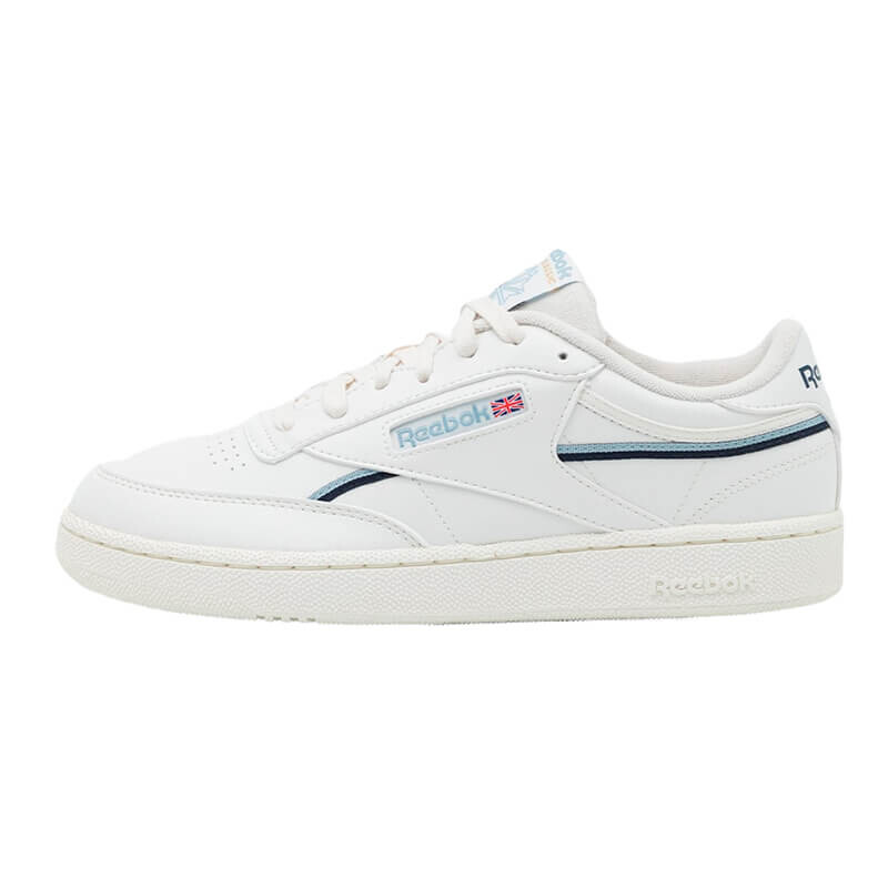 

Кеды Reebok Cl Club C 85 Vegan Unisex, белый/голубой