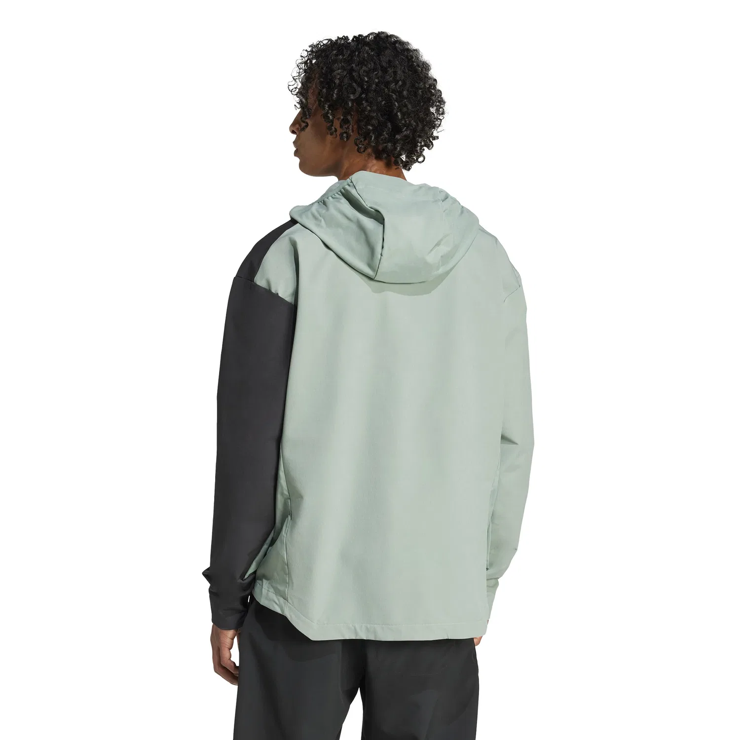 Мужская софтшелл-куртка adidas, Silver Green/Black — фото 2