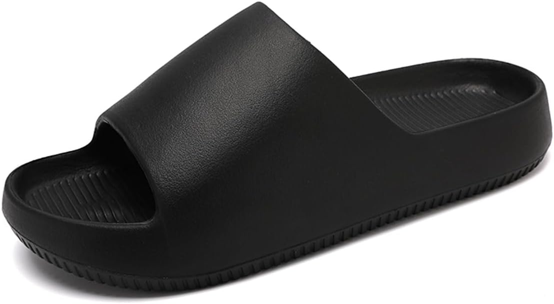 

Мужские и женские тапочки Lnistride, душевые шлепанцы, пляжные сандалии, домашние и тапочки, черный