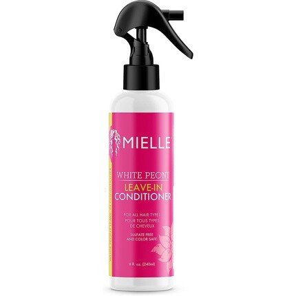 

Несмываемый кондиционер «Белый пион» без сульфатов, 8 унций, Mielle Organics