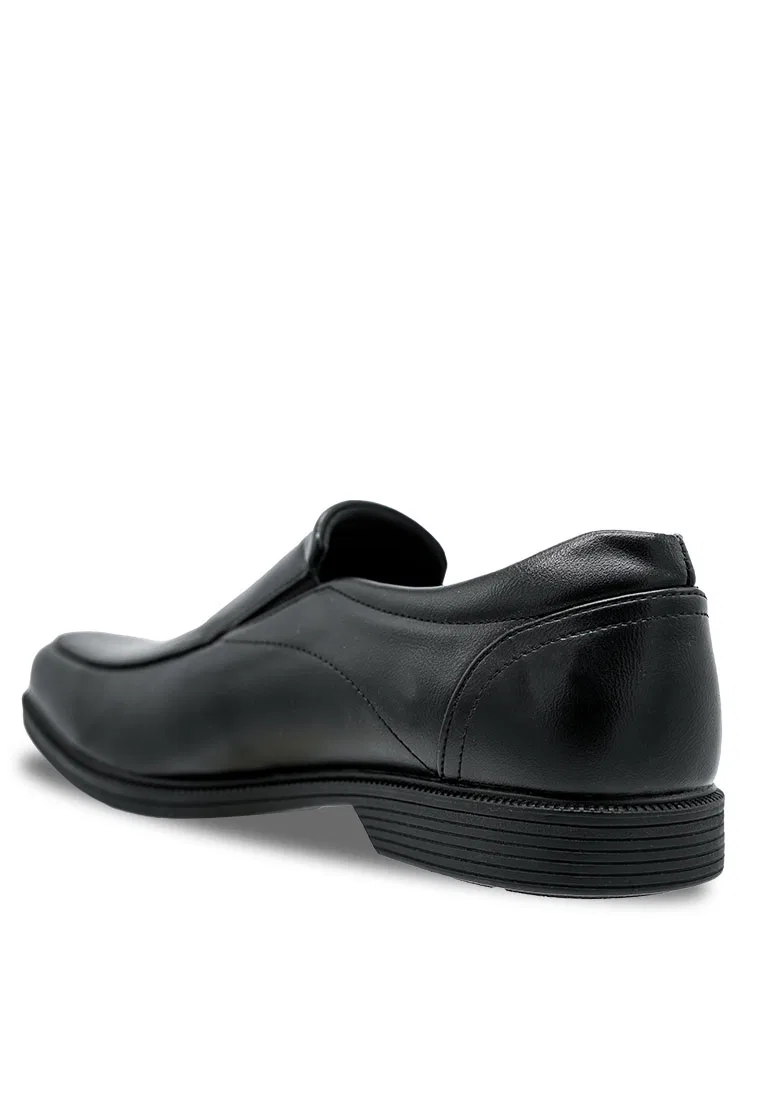 Мужские туфли slip-on из искусственной кожи, формальные Louis Cuppers, черный — фото 3
