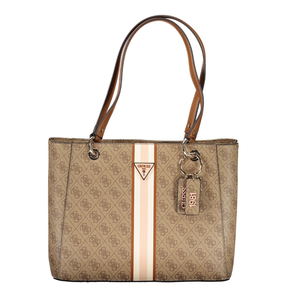 

Бежевая полиэтиленовая сумка Guess Shoes