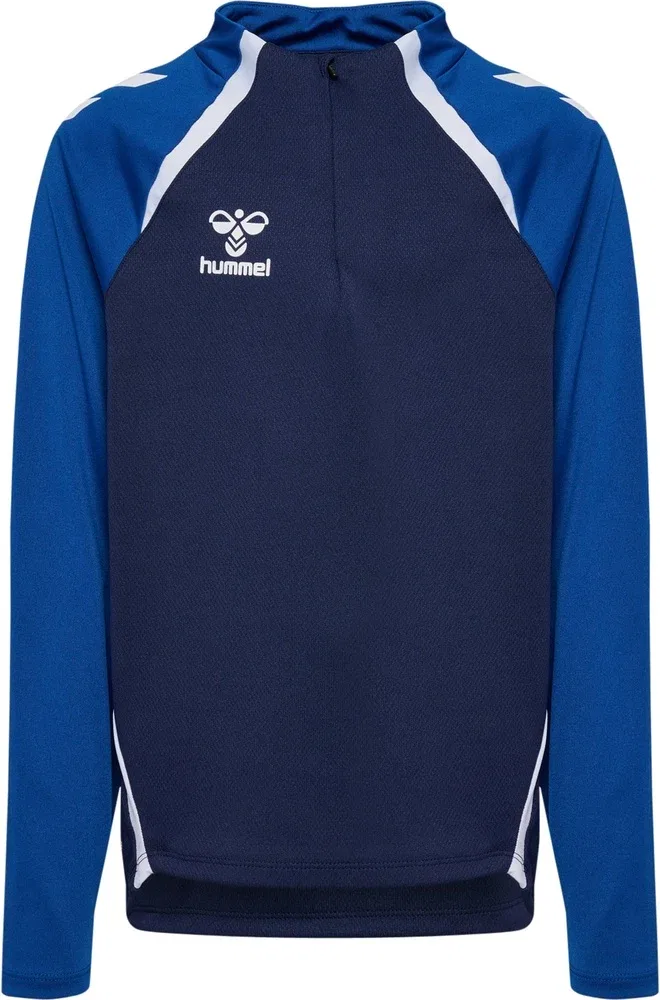 Детская тренировочная куртка с длинным рукавом Lead 2.0 Half Zip Hummel, синий — фото 2