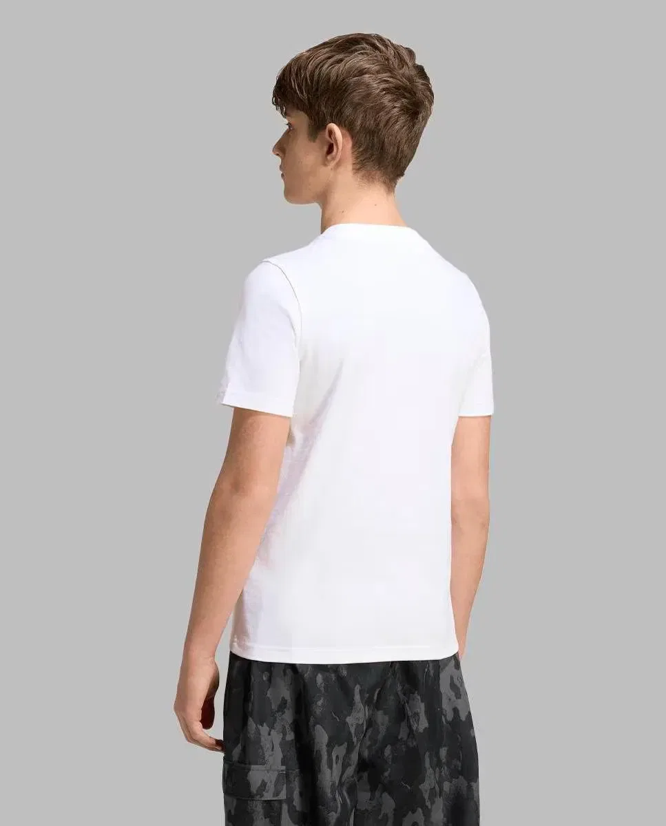 Детская футболка для мальчиков хлопковая Camo Graphic adidas, Blanco — фото 4