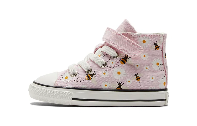 Детские кеды для малышей с принтом пчел Chuck Taylor All Star Easy-On High TD Bees, Converse, Black