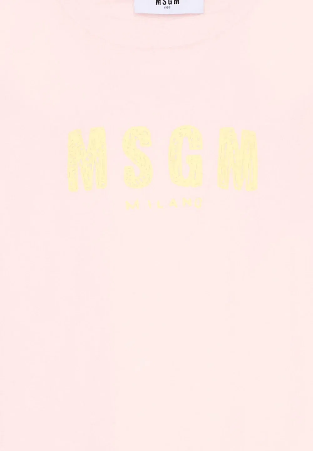 Футболка с принтом Msgm, Pink — фото 3
