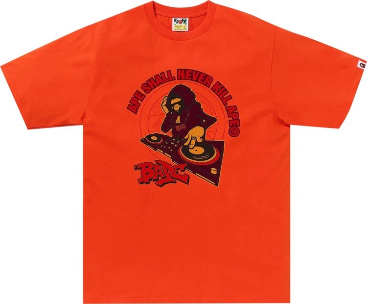

Футболка BAPE (B)Ape 'Orange', оранжевый