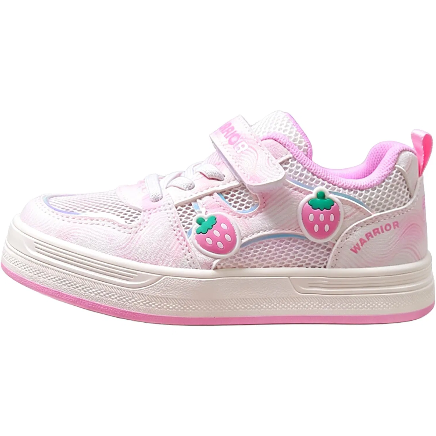 Детские кеды для скейтбординга White Pink WARRIOR