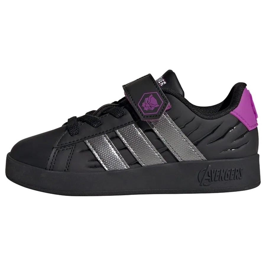 Кроссовки ADIDAS SPORTSWEAR 'Marvel Avengers Grand Court' черного цвета