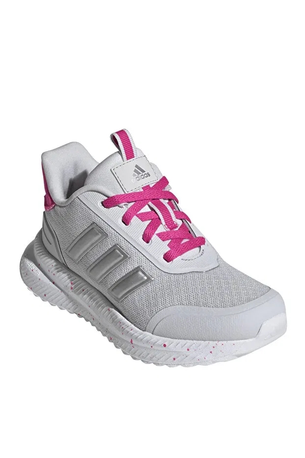 Детские кроссовки для девочек шнурующиеся Adidas, Gri — фото 3