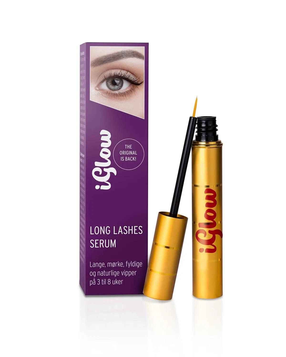 Сыворотка для ресниц iGlow Professional, 3 мл, Yellow Nutracosmetic