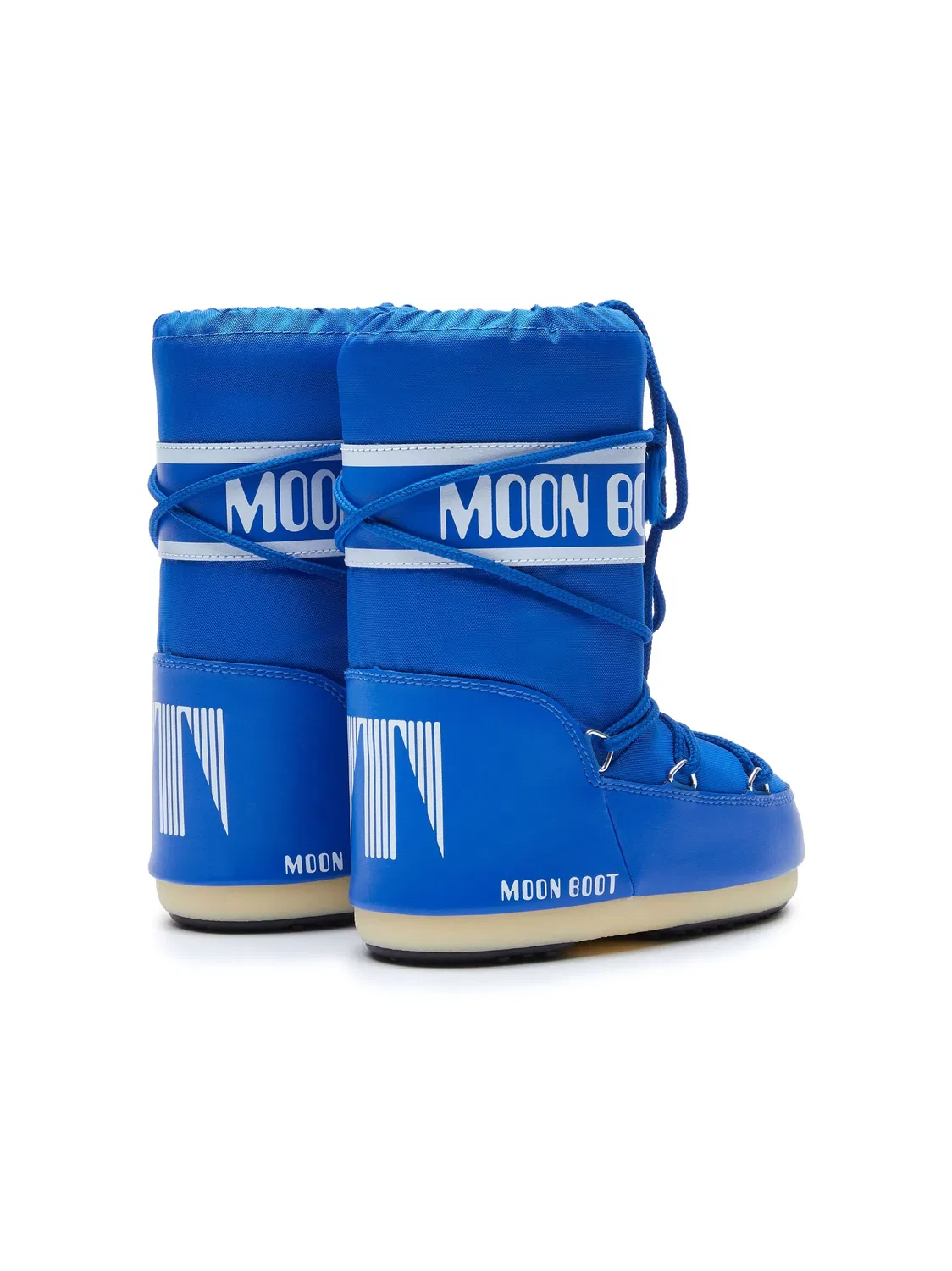 Детские снежные сапоги Icon синие Moon Boot, синий — фото 4