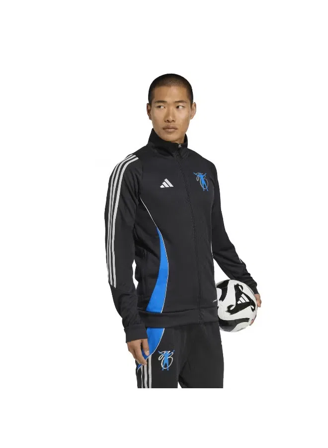 Куртка спортивная с влагоотводящей технологией Jb Tr Jkt Adidas, черный — фото 3