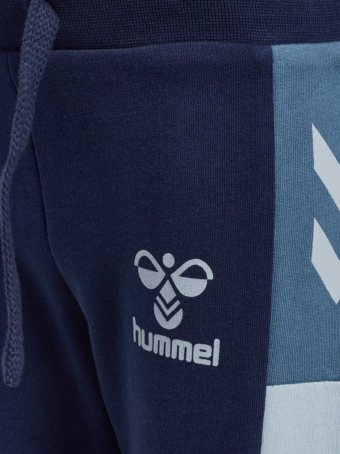 Детские спортивные штаны с регулируемой талией Hmlskye Hummel, Blau — фото 3