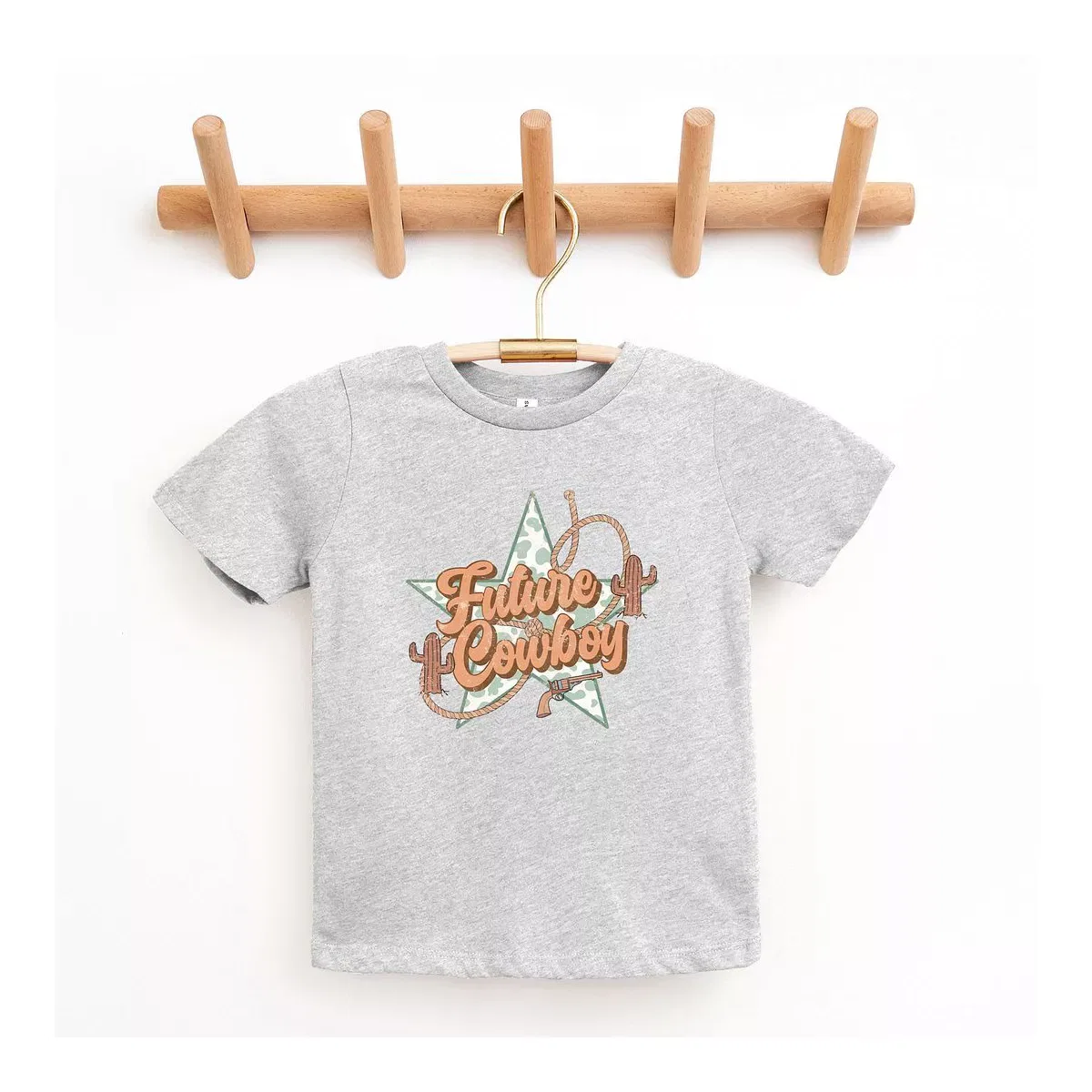 Детская футболка с принтом Future Cowboy The Juniper Shop, White