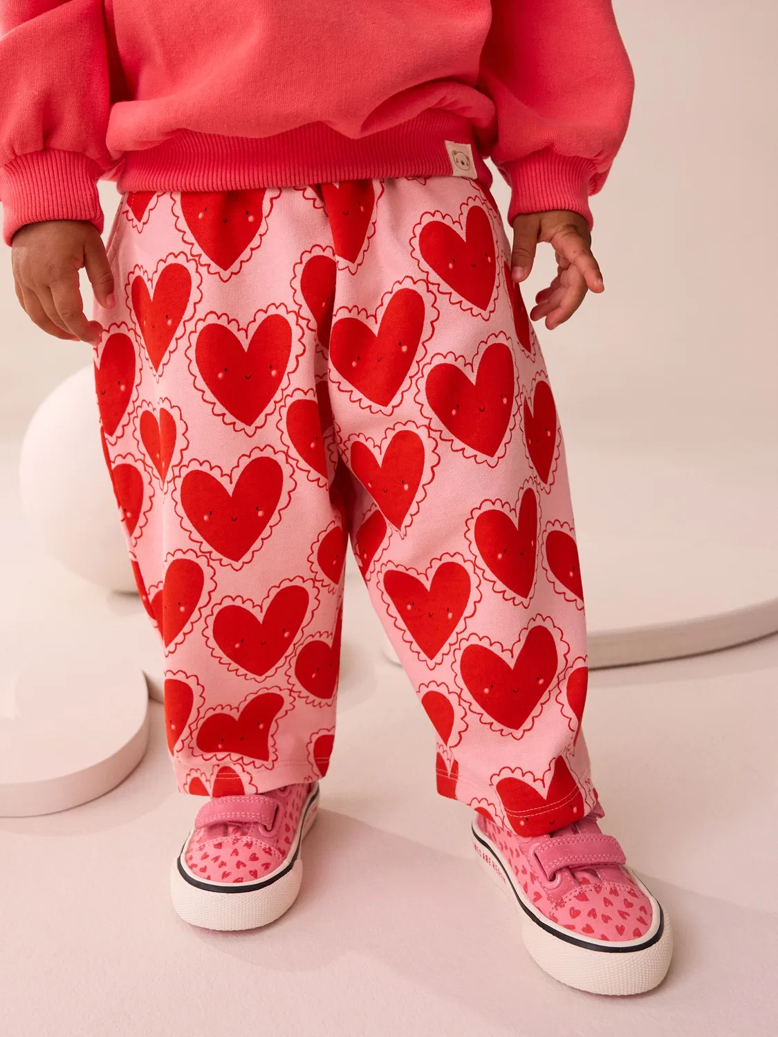 Брюки с зауженной штаниной, текстурированные, Red Heart Next, Красное сердце