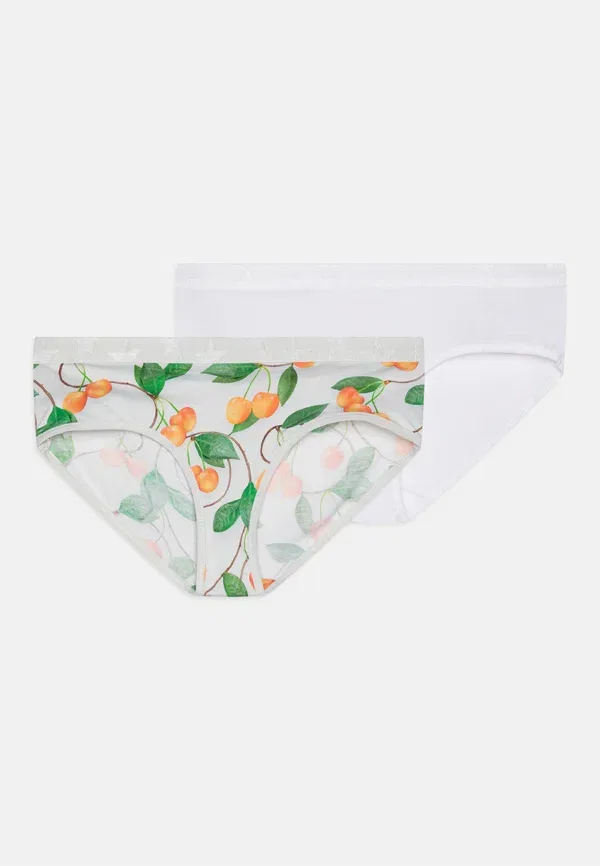 Трусы с принтом Food Jana 2 pack Molo white, белый