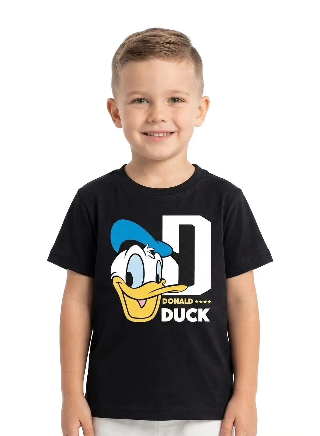 Футболка с принтом Donald Duck Disney, черный
