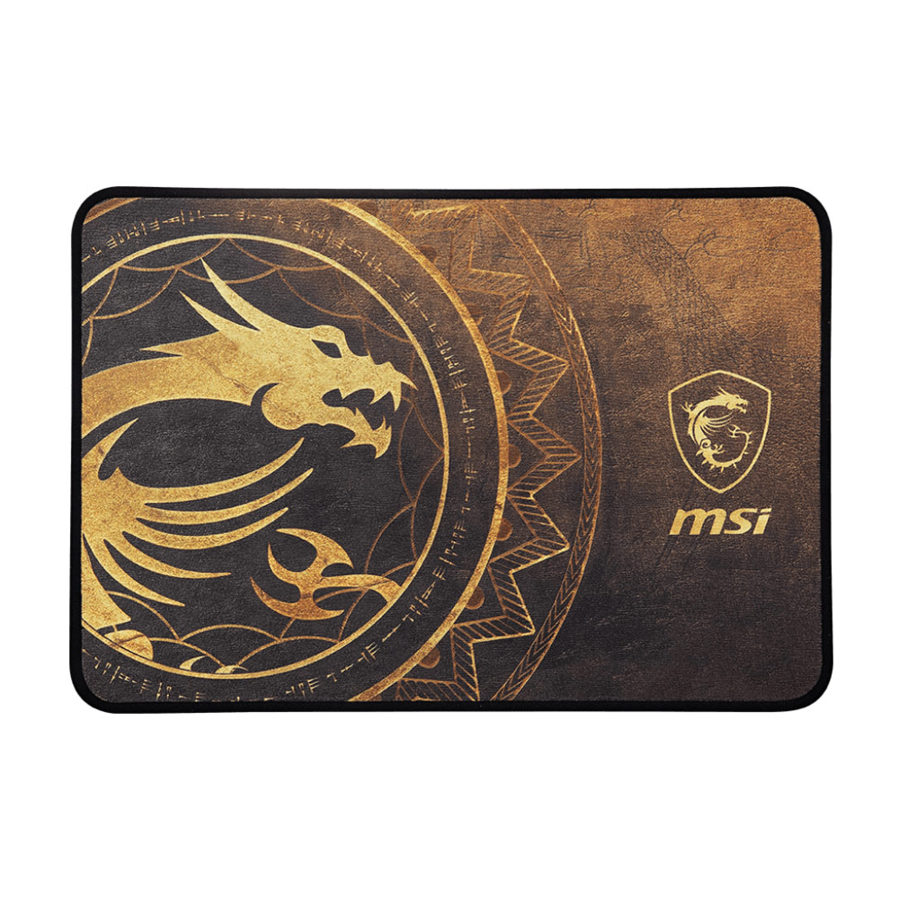 

Игровой коврик для мыши MSI AGILITY GD21 DRAGON TIAMAT, ME-MPGD21D, коричневый-золотой