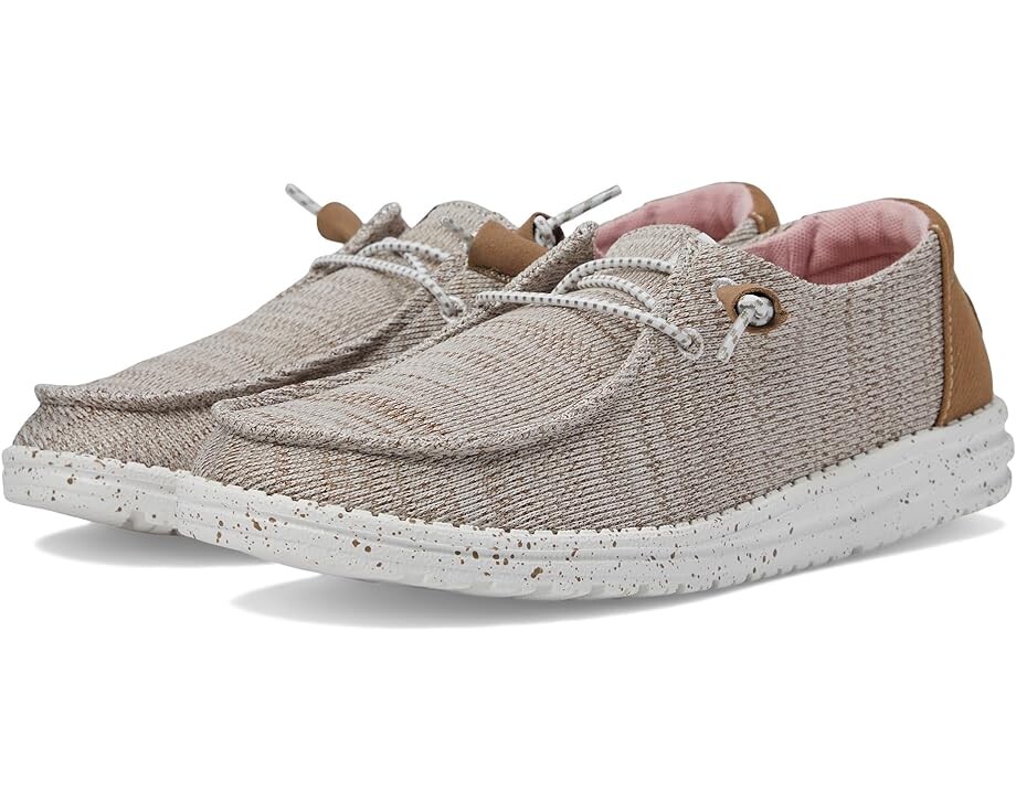 

Кроссовки Hey Dude Wendy Sport Mesh, цвет Walnut