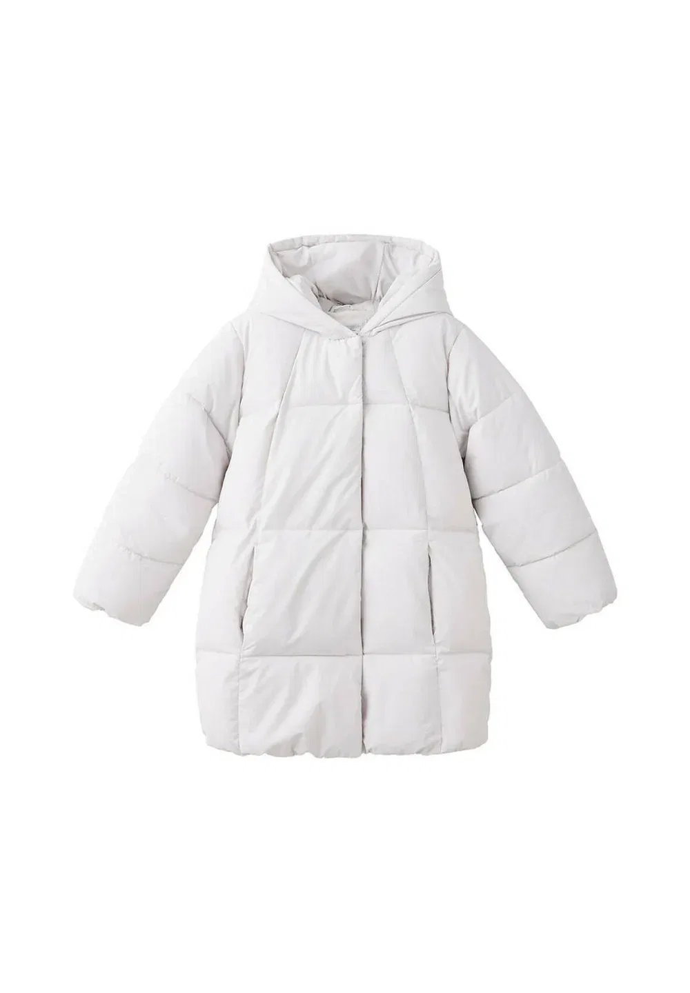 Детское зимнее пальто Mango Kids, White