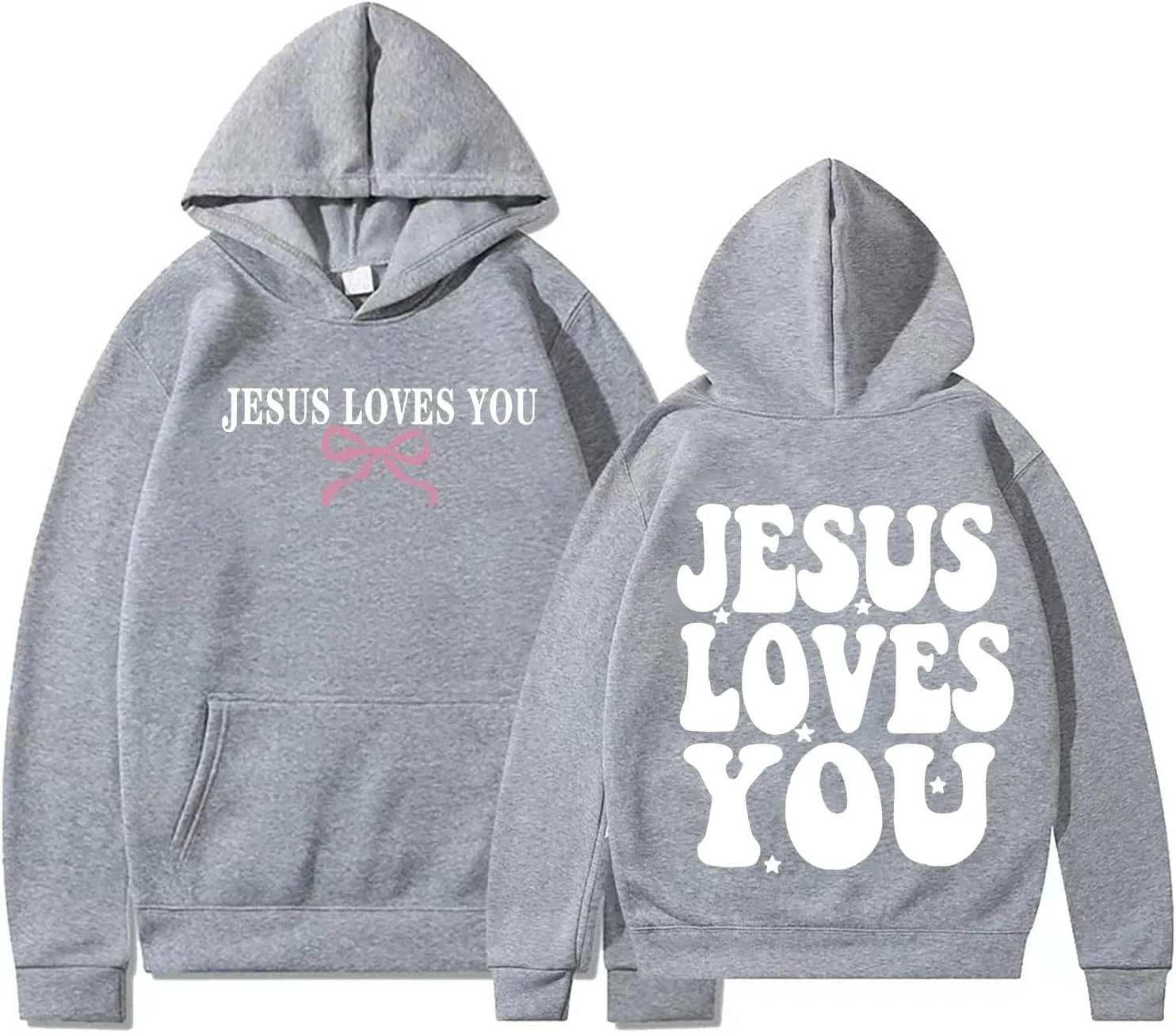 

Толстовка Jesus Loves You Believer VUWYILIUO