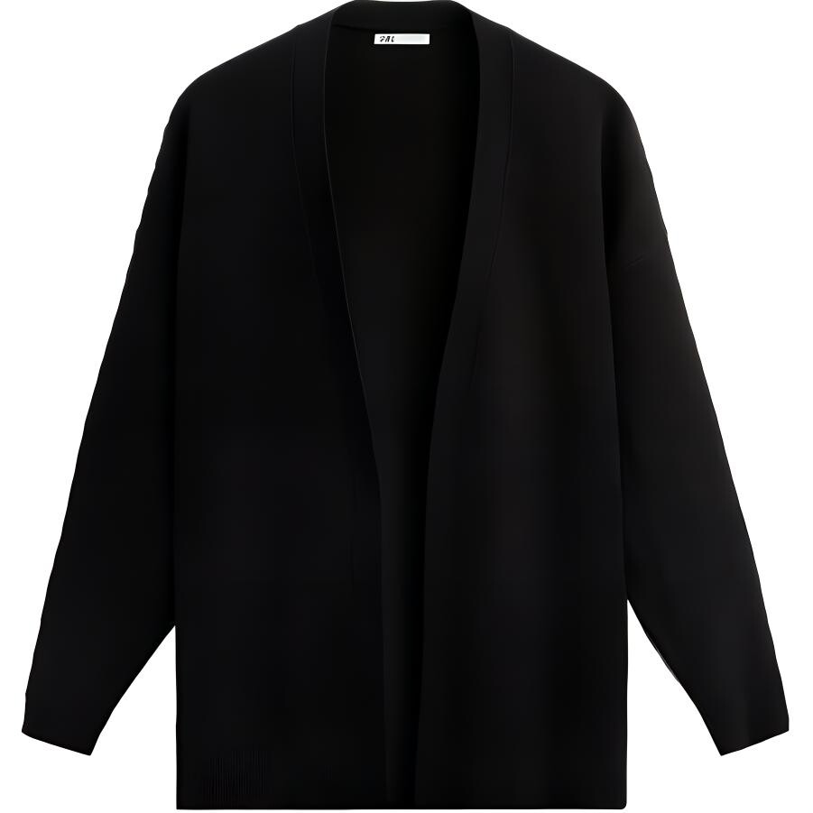 

Трикотаж унисекс черный Zara, черный