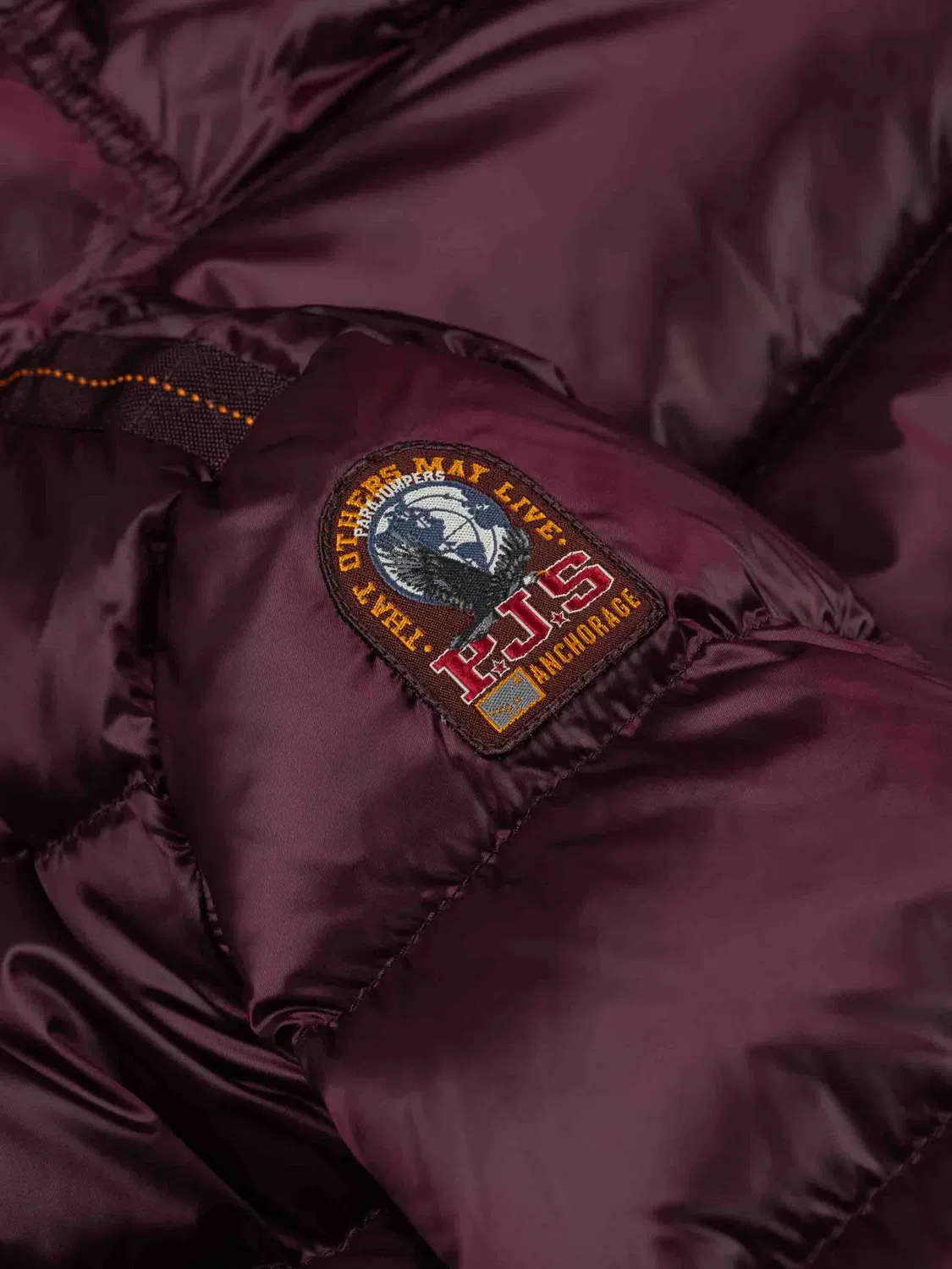 Стеганое пальто Marion с капюшоном Parajumpers Kids, красный — фото 2