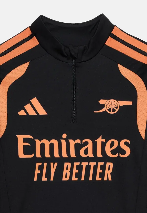 Футболка с длинными рукавами Arsenal FC Tiro Training унисекс Adidas Performance, черный — фото 4
