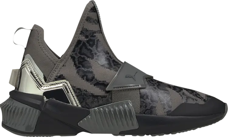 Кроссовки Puma Wmns Provoke XT Mid Untamed - Black Castlerock, черный