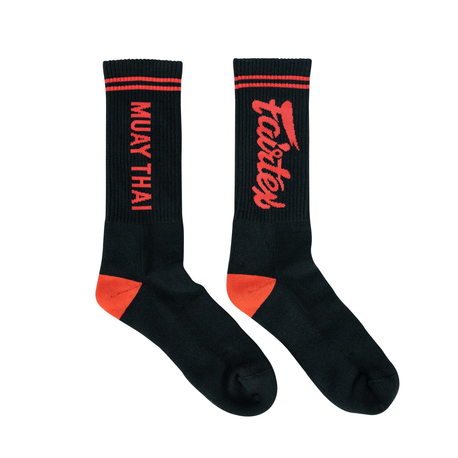 

Носки Fairtex SOCK3, размер US11-12, черный/красный