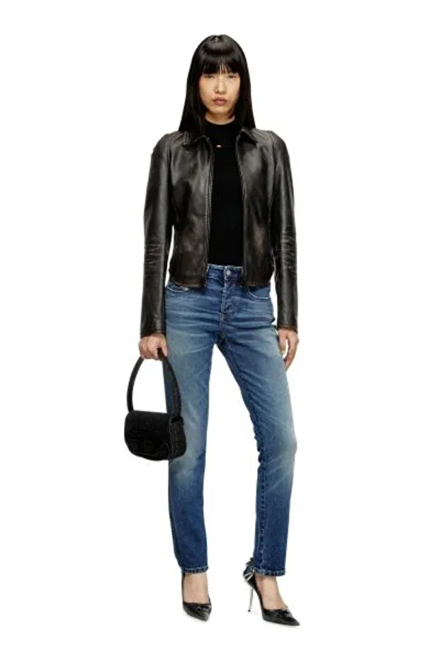 Женские джинсы скинни Diesel, Navy Blue — фото 3