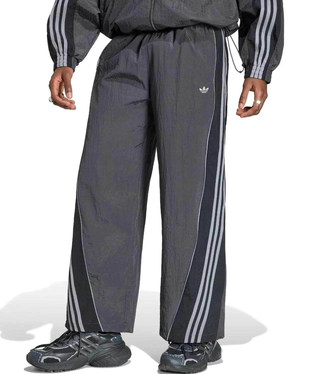 Мужские спортивные брюки свободного кроя Adilenium Season 5 Trackpant Adidas, Black — фото 2