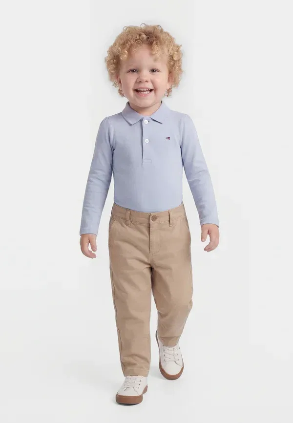Комплект из поло и боди с длинным рукавом, хлопок Tommy Hilfiger