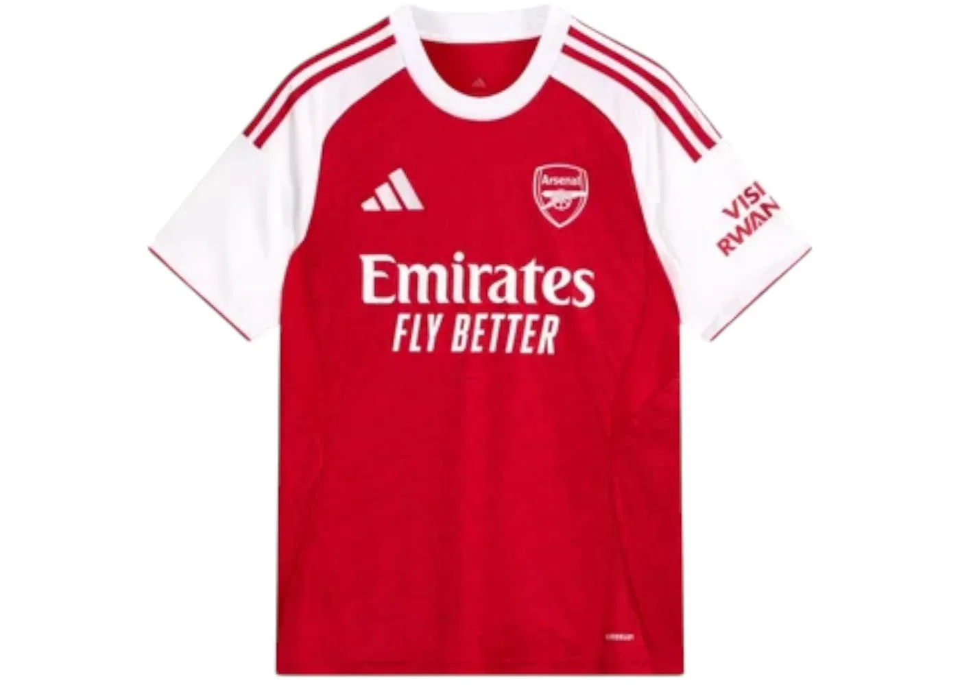 Мужская футболка с принтом Arsenal 25/26 Home Shirt Adidas, Red/White