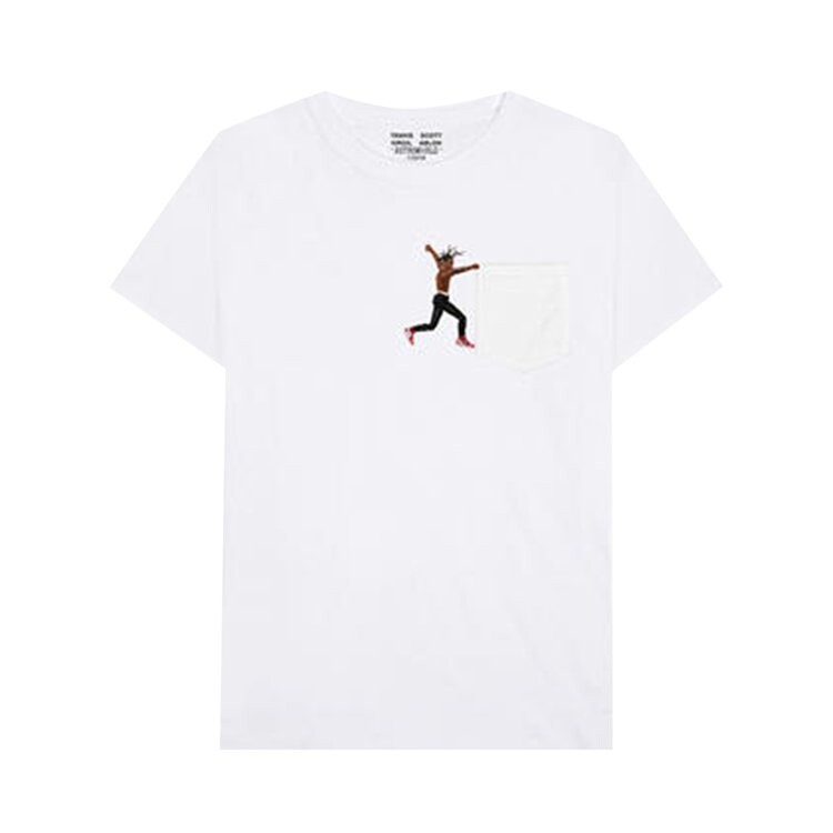 

Футболка Cactus Jack by Travis Scott x Virgil Abloh By A Thread T-Shirt (Off-White Air Jordan 1 Version) 'White', белый