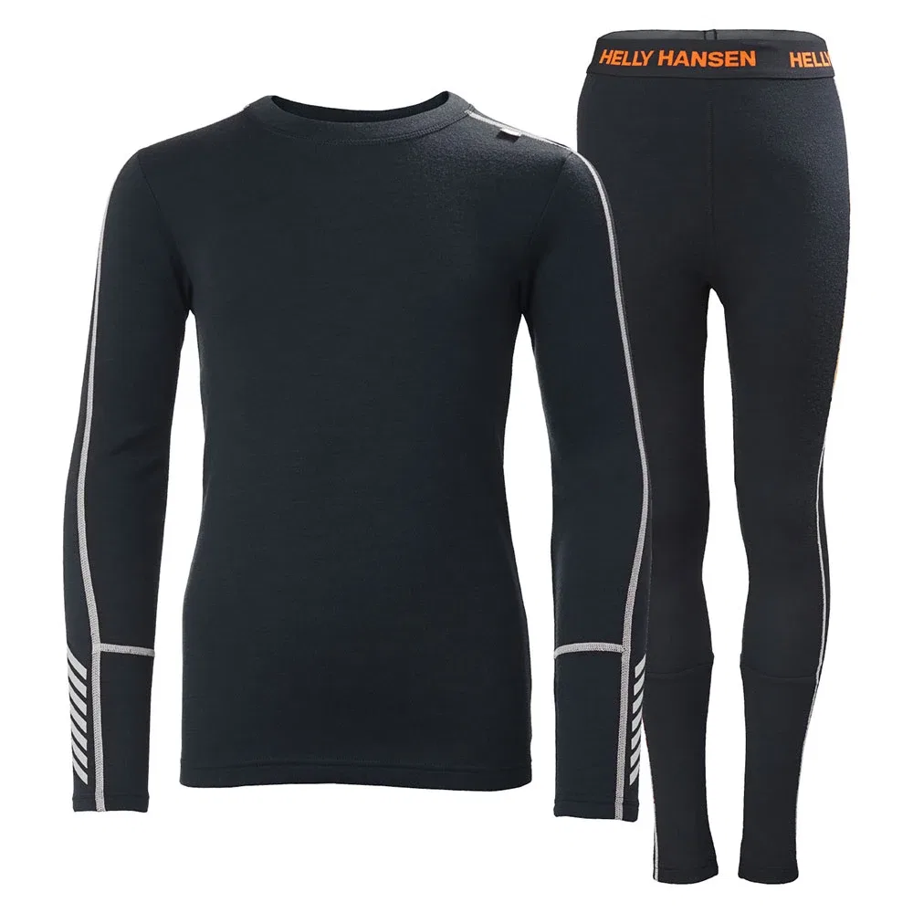 Комплект термобелья из мериносовой шерсти Lifa Merino Midweight Helly Hansen, темно-синий