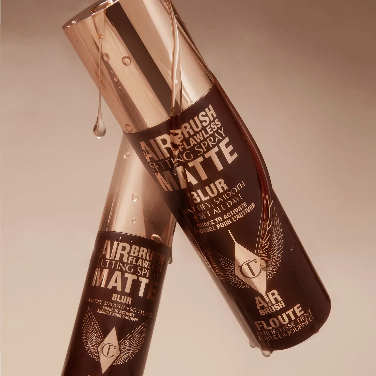 Матирующее фиксирующее спрей 100 мл Airbrush Flawless Setting Spray Matt, CHARLOTTE TILBURY — фото 4
